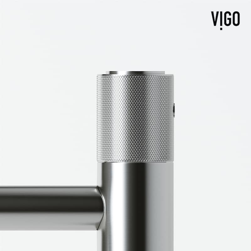 VIGO Cadman 21"L x 14"W Concrete Vessel Sink and Apollo 12"H Faucet Set