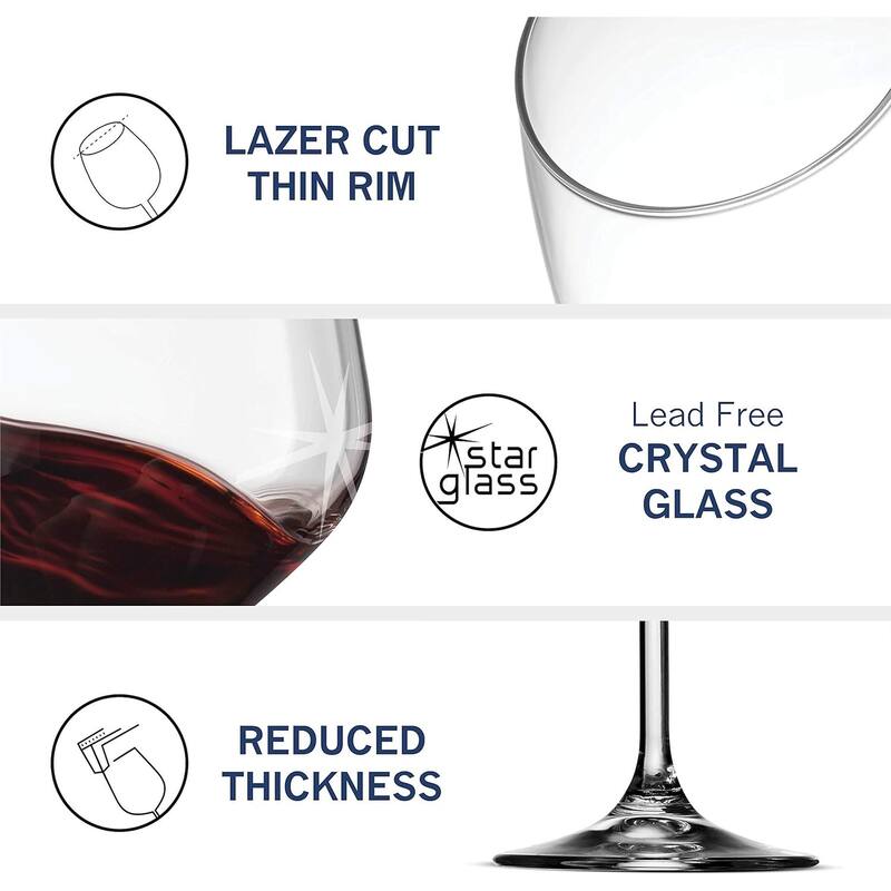 Bormioli Rocco Restaurant Wine Glasses