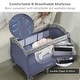 preview thumbnail 5 of 8, Gymax Foldable Baby Playard Portable Playpen Nursery Center w/ - See Details