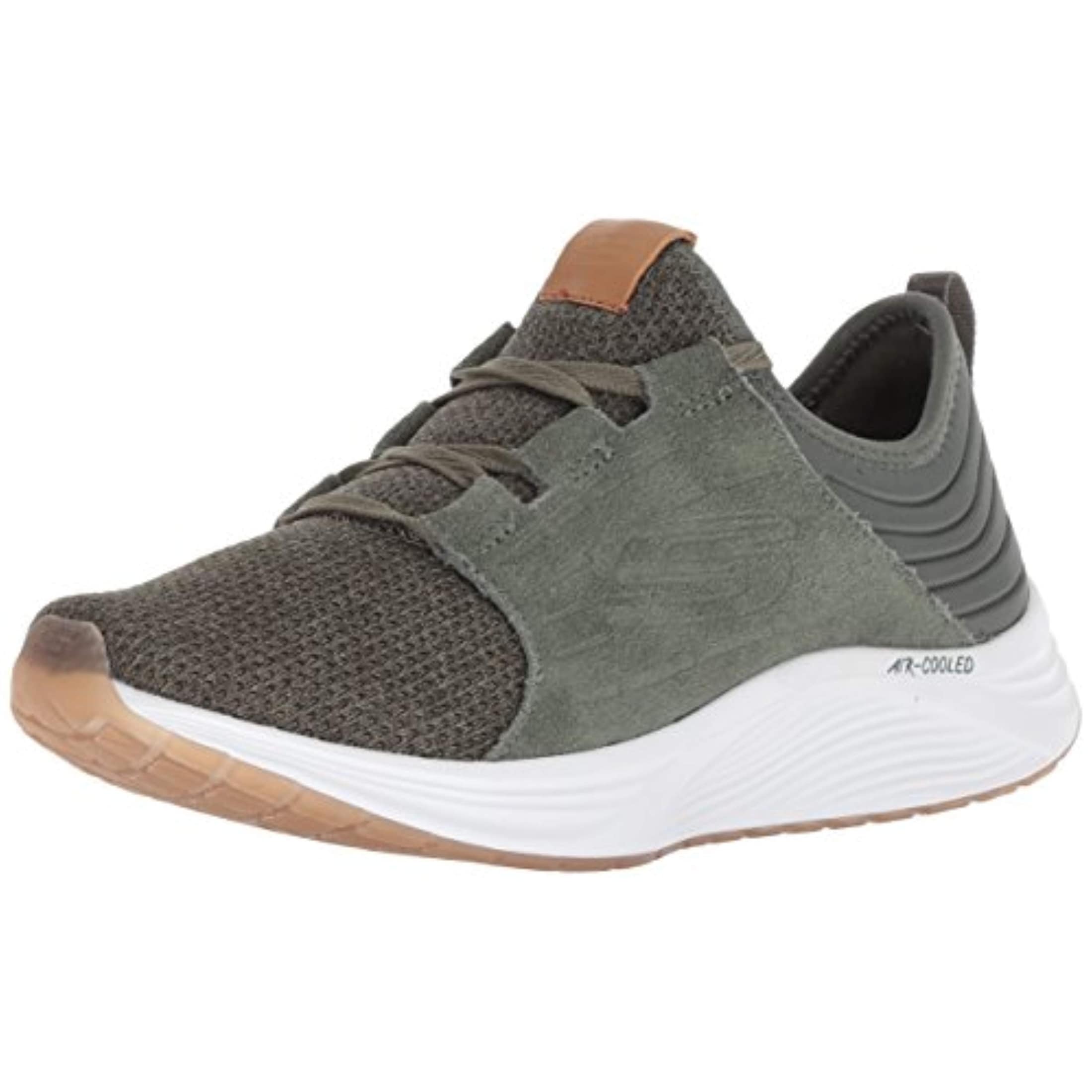 skechers memory foam olive