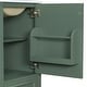 preview thumbnail 39 of 135, GDFStudio - Lisa 20" Bathroom Vanity with Ceramic Sink, Soft-Close Door & Storage Rack