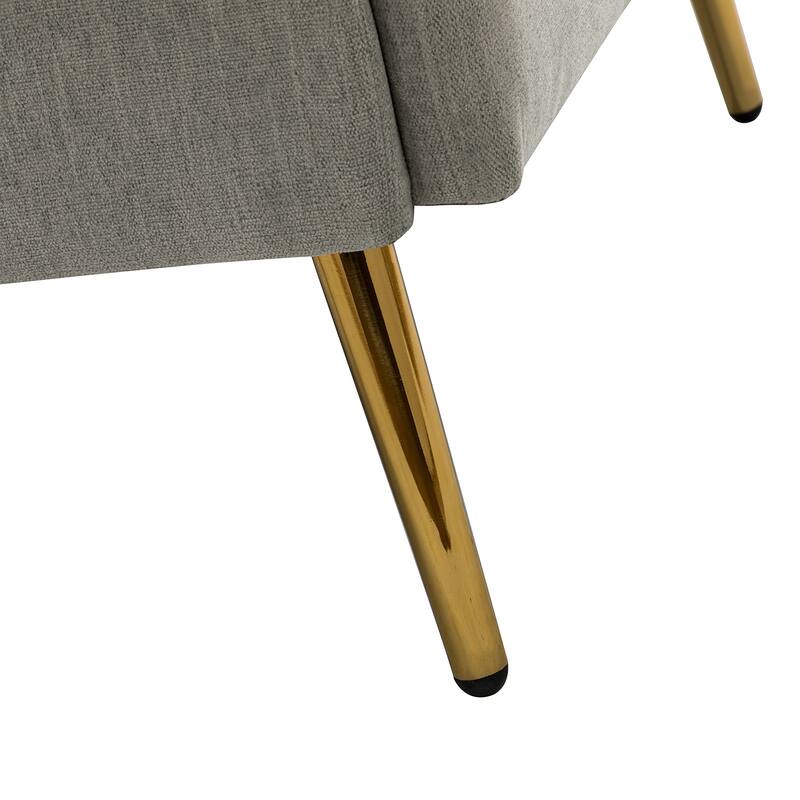 Narycia Upholstered Modern Arm Chair with Removable Cushions Set of 2 by HULALA HOME