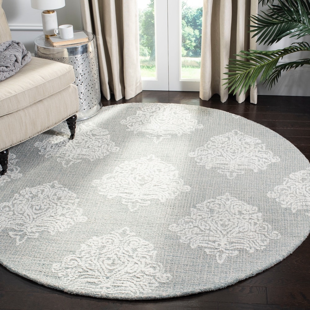 SAFAVIEH Handmade Abstract Niang Modern Wool Rug