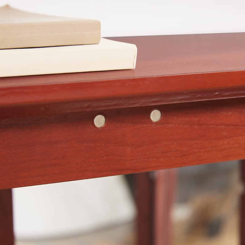 GDF Studio - Display Cabinet with Adjustable Shelves and Drawer.