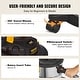 preview thumbnail 12 of 15, VEVOR Steel Wet Dry Shop Vacuum,Powerful Suction,Small Shop Vac Perfect for Carpet Debris,Pet Hair