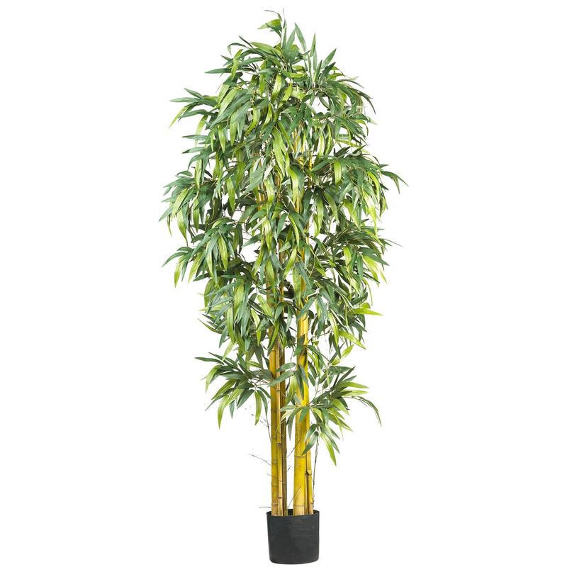 Large Artificial Silk Tree - 6ft Indoor Faux Tree, Realistic Home Decor, Office Plant, Floor Standing Tree - 6ft.