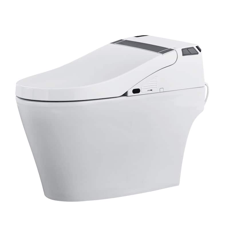 Fine Fixtures Elongated One Piece Smart Toilet & Bidet - White