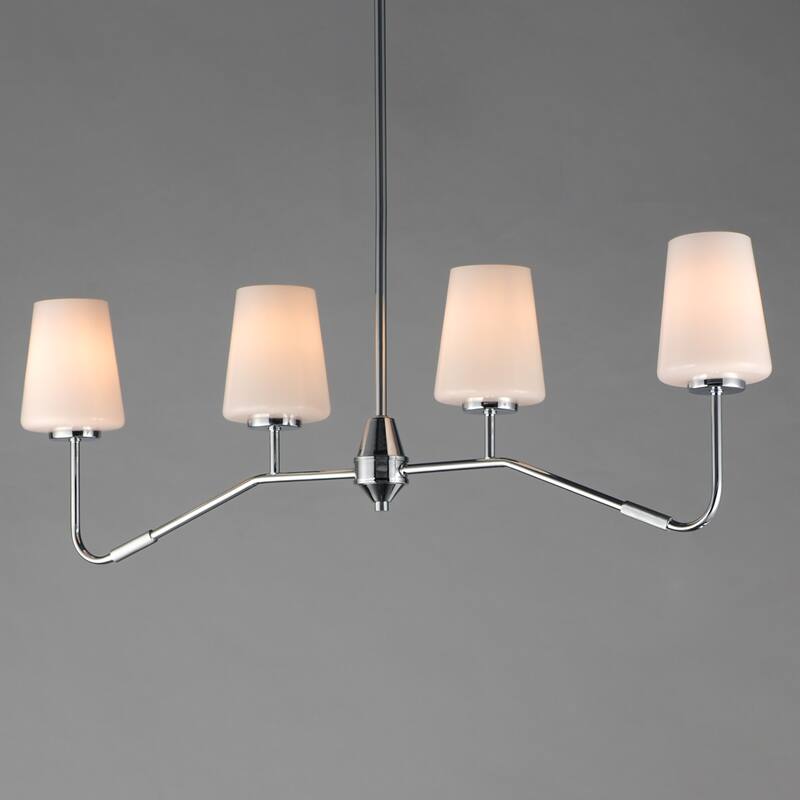 Maxim 12697WT Durham 4 Light 5" Wide Linear Pendant