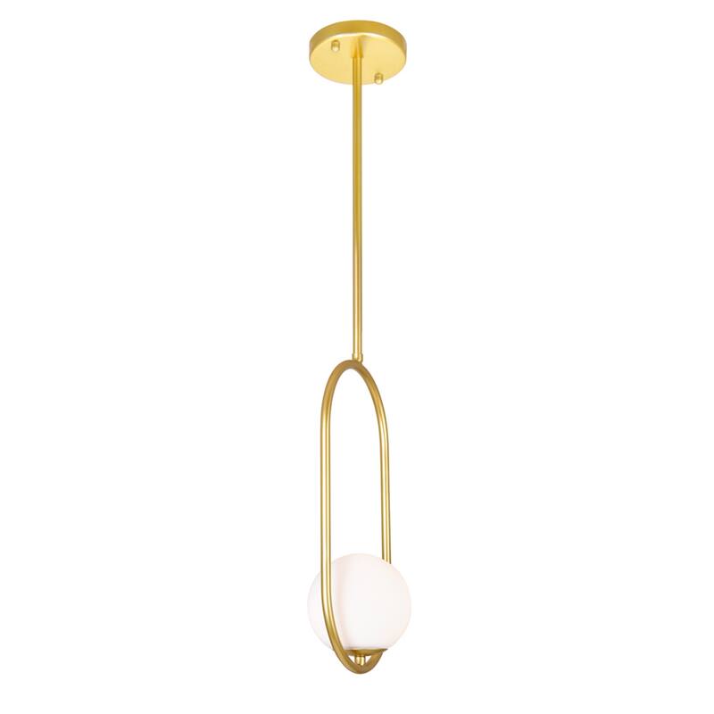 Celeste 1 Light Mini Pendant With Medallion Gold Finish - Medallion Gold