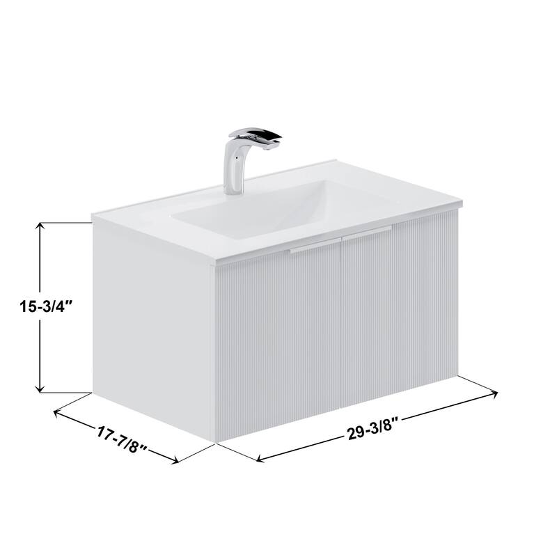 Dillon 30" Single Vanity Set