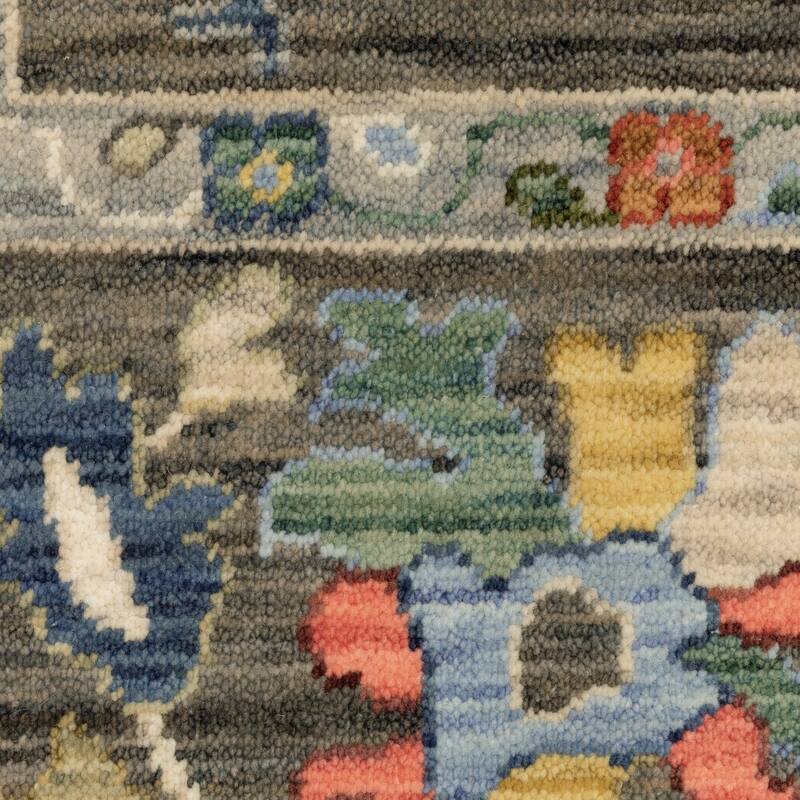 HomeRoots Oriental Traditional Rectangle Area Rug