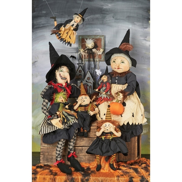 Gathered traditions halloween dolls hotsell