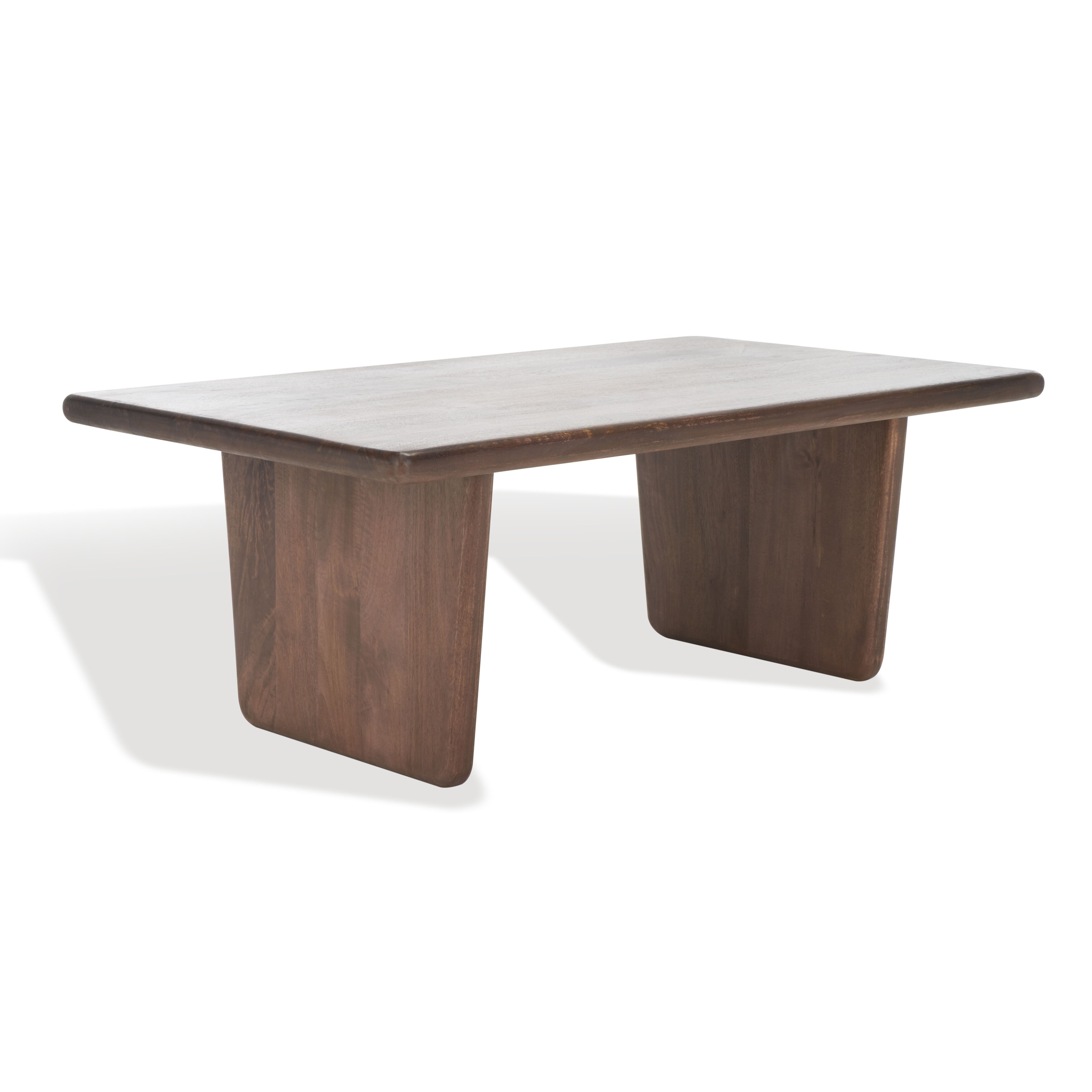 SAFAVIEH Couture Collection Felicity Walnut Wood Coffee