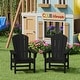 preview thumbnail 3 of 193, Laguna Kids Outdoor Poly Adirondack Chair (Set of 2) - N/A