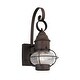 preview thumbnail 1 of 3, Designers Fountain 1 Light Outdoor 10" Onion Wall Lantern from the Rustique