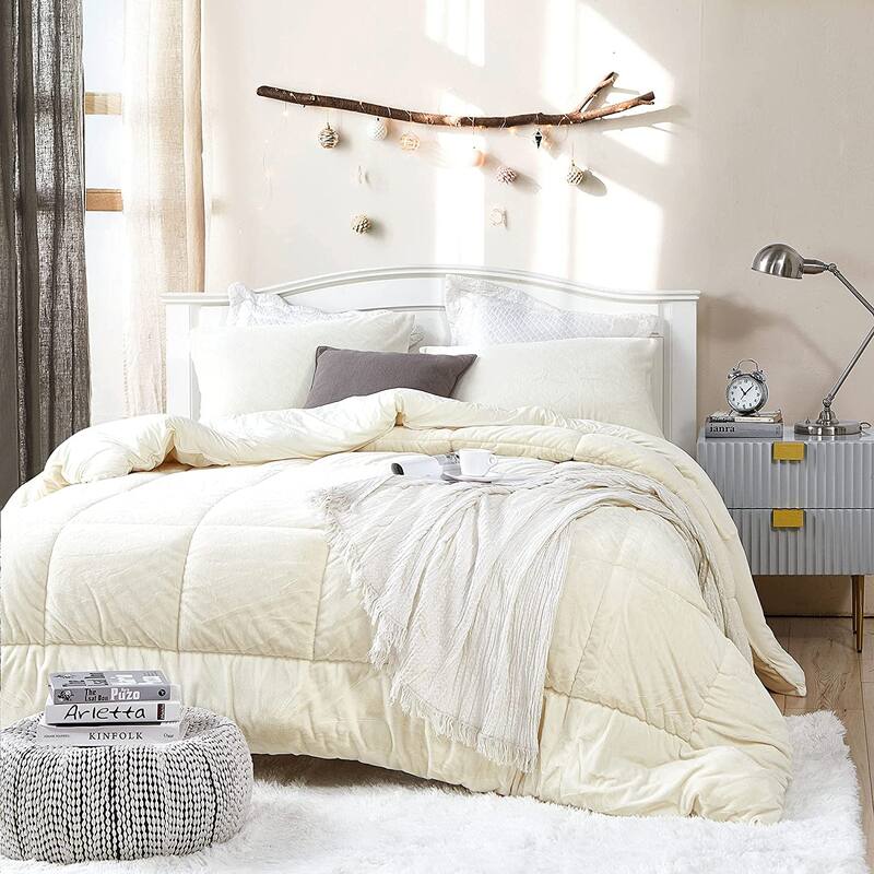 Softy Smooth - Coma Inducer® Oversized Comforter - Cannoli Cream - Oversized Queen