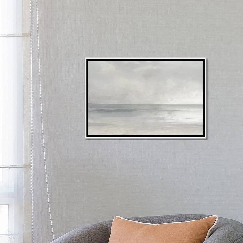 iCanvas "Pastel Seascape II" by Christy McKee Framed Canvas Print
