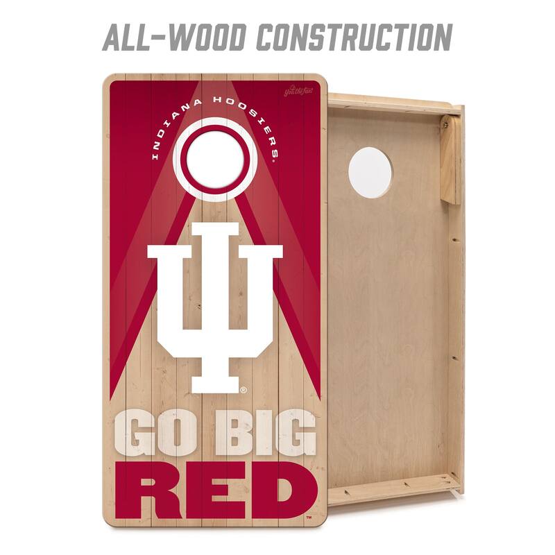 Indiana Hoosiers NCAA 2x4 Professional Cornhole Board Set