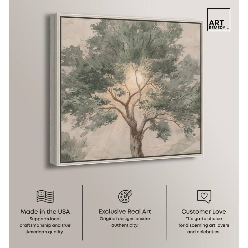 Emanating Branches II Canvas by Art Remedy