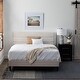 preview thumbnail 4 of 30, Brookside Amelia Upholstered Bed with Horizontal Channels