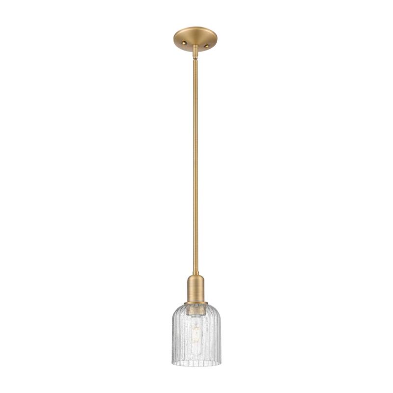 Innovations Lighting Downtown Urban - Bridal Veil - 1 Light 5" Stem Hung Mini Pendant