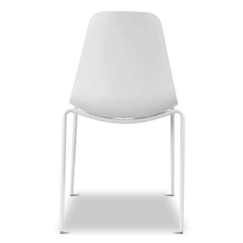 Poly & Bark Isla Stackable Dining Chair (Set of 4)