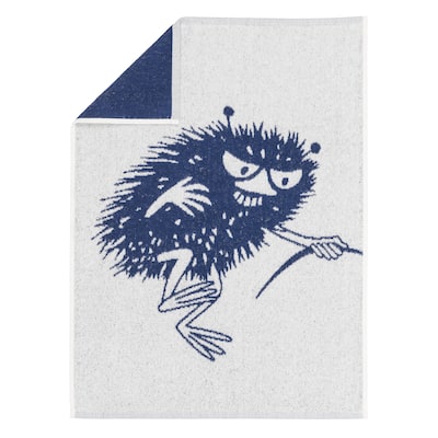 Moomin by Arabia Hand Towel 20x27.5in Stinky Off-white - 20 x 27.5"