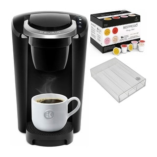 Keurig K-Compact Single Coffee Maker w/96-Count K-Cup Set & Organizer - Bed  Bath & Beyond - 36902390