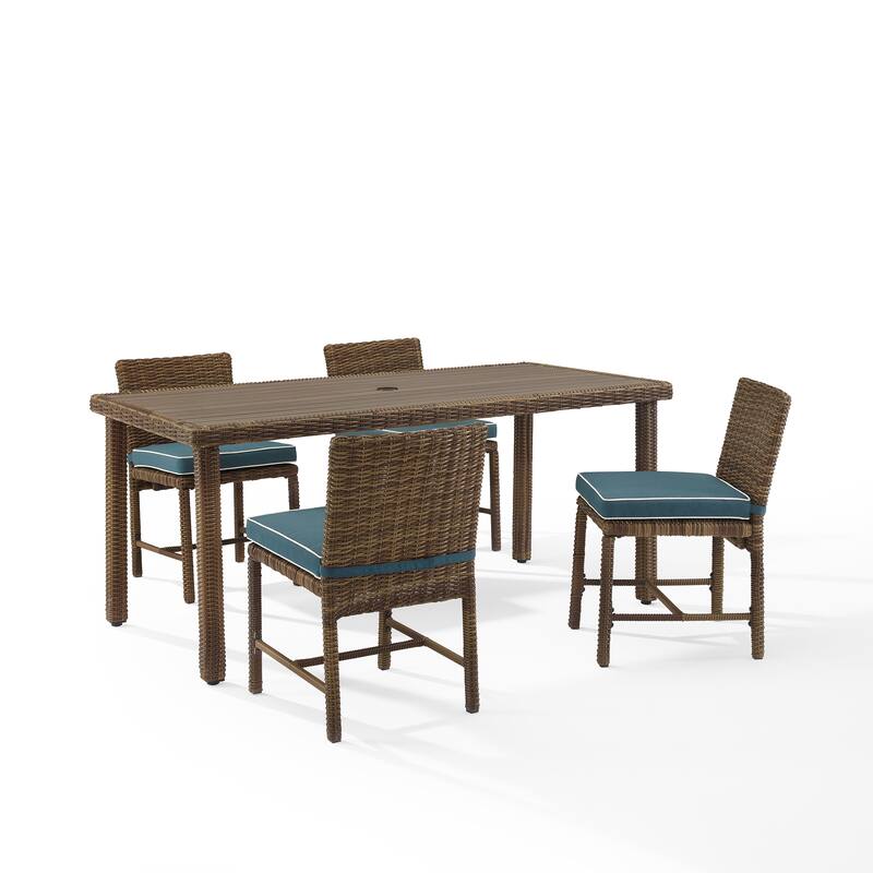 Crosley Bradenton 5Pc Outdoor Wicker Dining Set