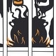 preview thumbnail 8 of 7, Glitzhome 34.5"H Halloween Metal Silhouette Witches Yard Stake