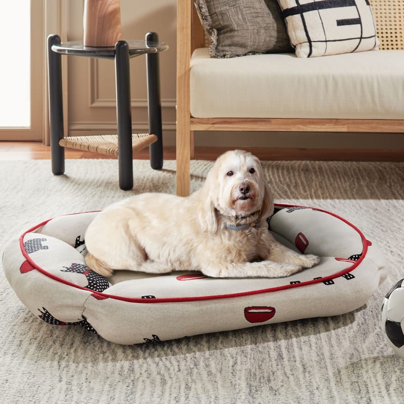 SAFAVIEH Pet Collection Grover Dog Bed - 16W  x 24D