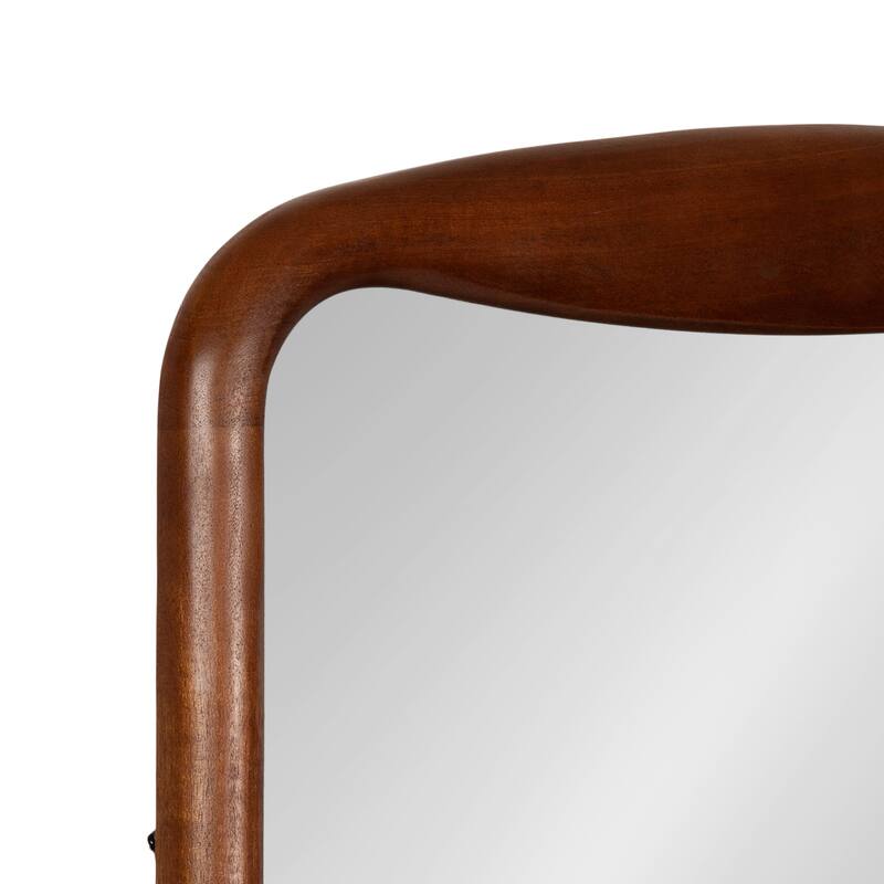Kate and Laurel Hera Radius Rectangle Wood Mirror - 24x36
