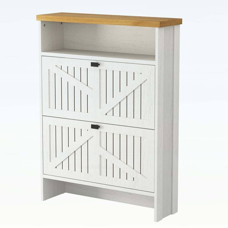 Multi-functional Shoe Cabinet with Ample Storage,Ideal for Compact Spaces