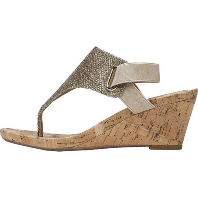 white mountain all good wedge sandals