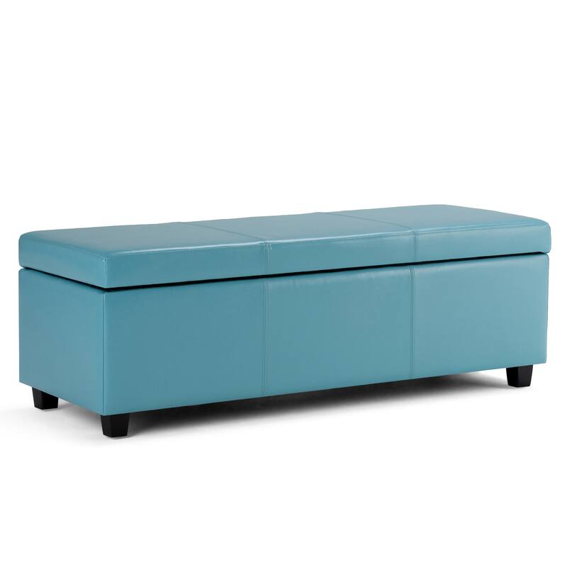 Modern Storage Ottoman Bench for Living Room