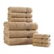preview thumbnail 18 of 148, Superior Heritage Egyptian Cotton Absorbent 9-Piece Towel Set