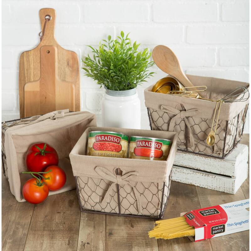 DII Chicken Wire Baskets
