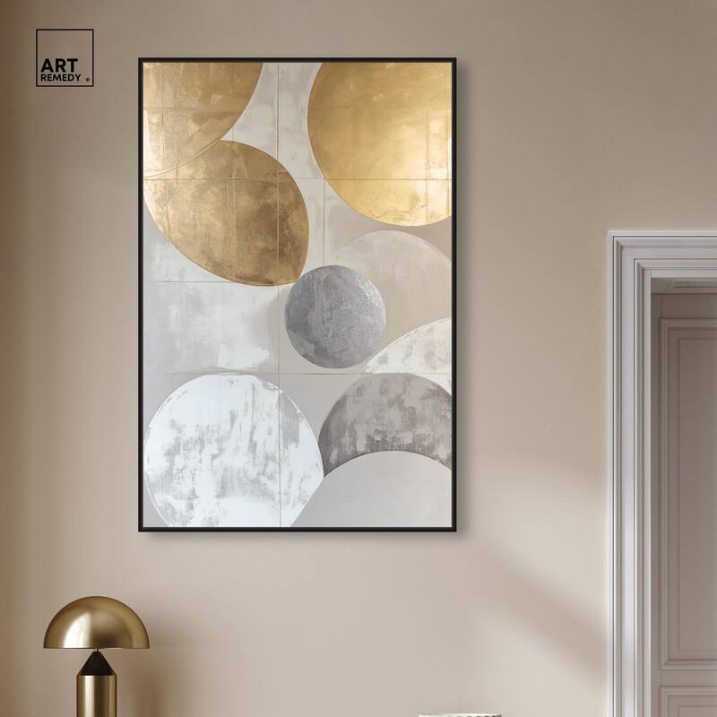 Golden Sequence II Canvas by Art Remedy