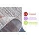 preview thumbnail 11 of 55, Soft Border Rug Modern Trellis Rug Polyester Stripe Rug