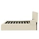preview thumbnail 24 of 34, Upholstered Platform Bed with Lateral Storage Compartments and Thick Fabric,Velvet
