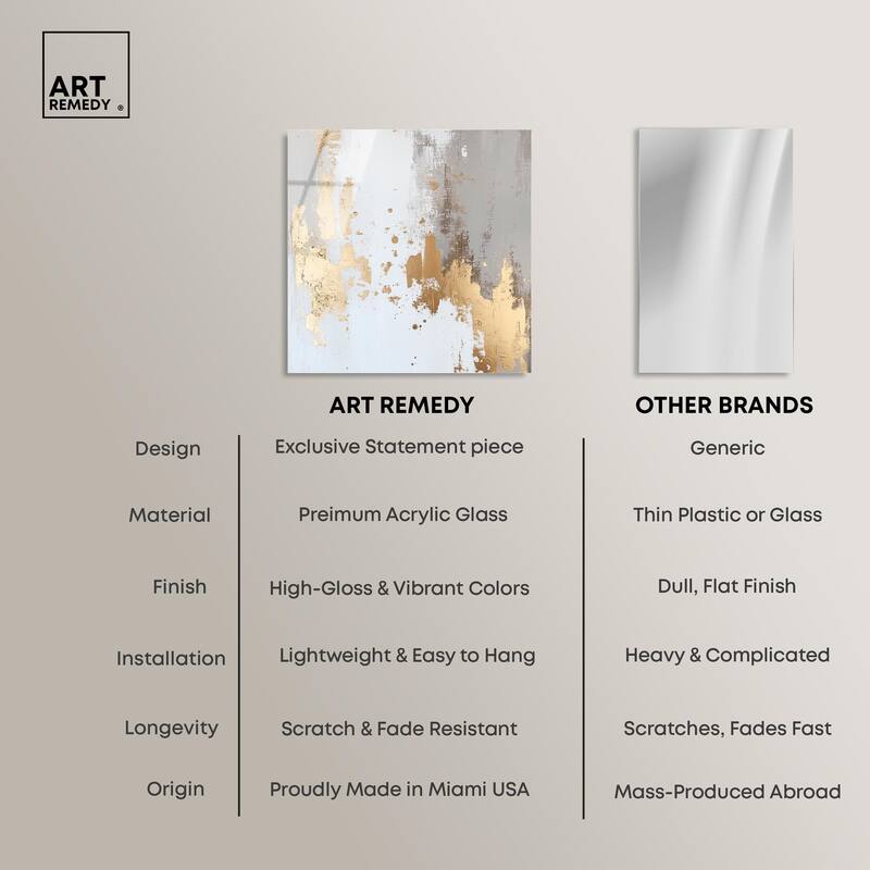 Ghostly Glimmer II Acrylic by Art Remedy, Ready to Hang