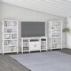 preview thumbnail 35 of 69, Tall Farmhouse TV Stand with 2 Bookcases