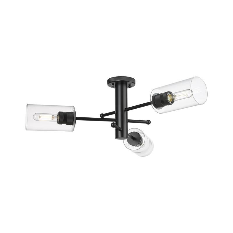 Innovations Lighting Crown Point - 3 Light 7" Flush Mount