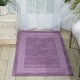 preview thumbnail 15 of 36, Nourison Hand-tufted Westport Solid Wool Area Rug 3'6" x 5'6" - Purple - Runner/Rectangle