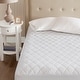 preview thumbnail 5 of 43, Beautyrest Heated Microfiber Mattress Pad with 3M Scotchgard - White