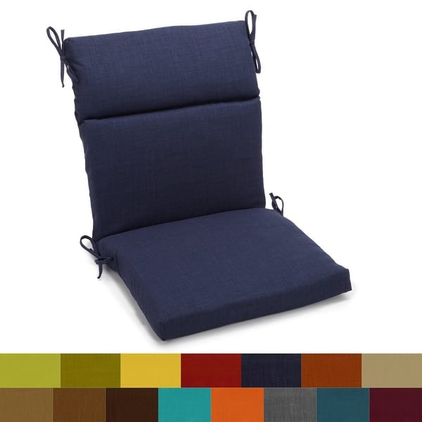 slide 2 of 19, Three-section Outdoor Seat/Back Chair Cushion (Multiple Sizes)