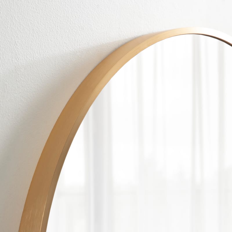 Kate and Laurel Zayda Metal Arch Mirror