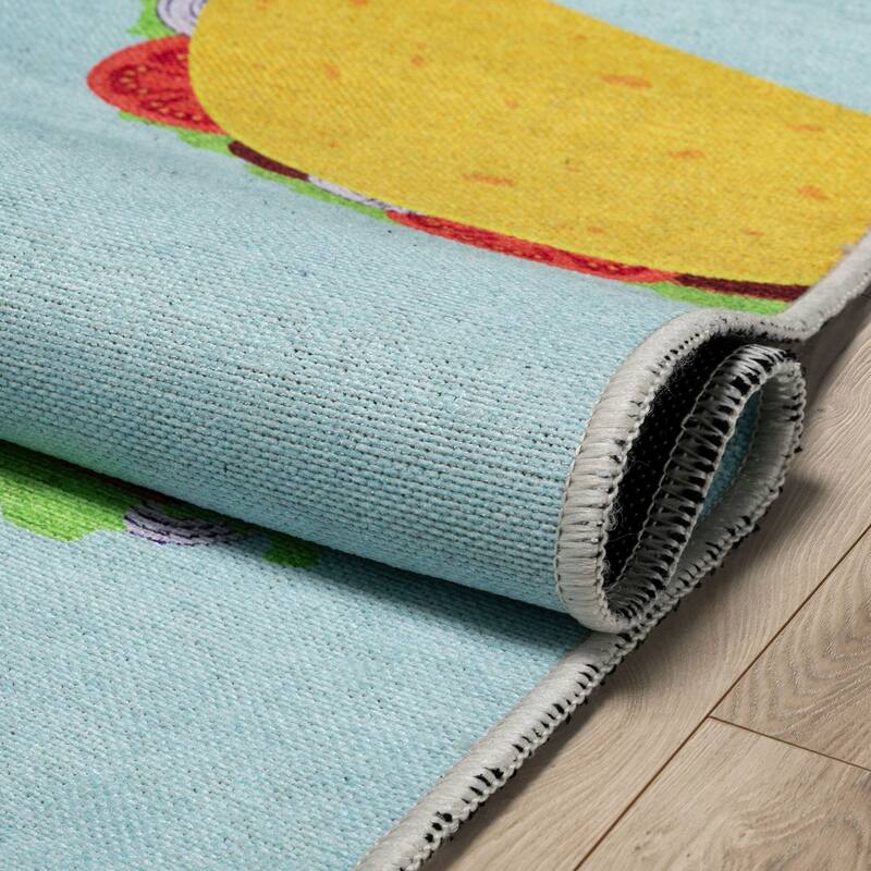 Well Woven Apollo Novelty Easy Clean Area Rug