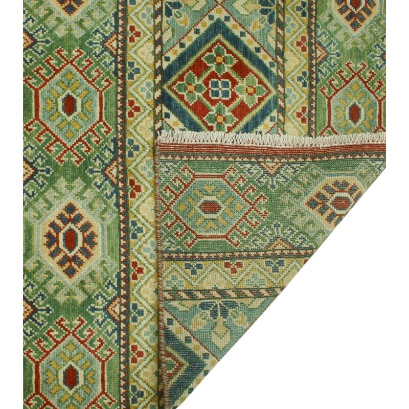 Kazak Nathanie Red/Ivory Rug - 8'10" x 11'5"