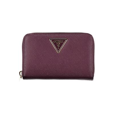 Guess Jeans Elegant Purple Wallet for Stylish Women's Essentials